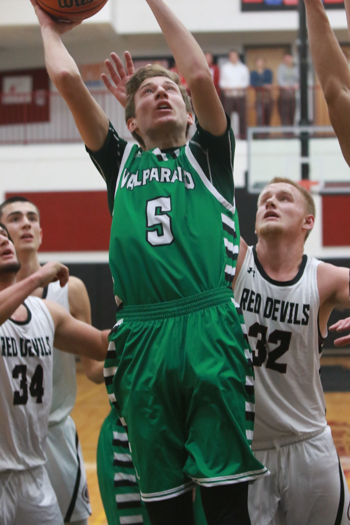 Gallery: Boys basketball - Valparaiso at Lowell